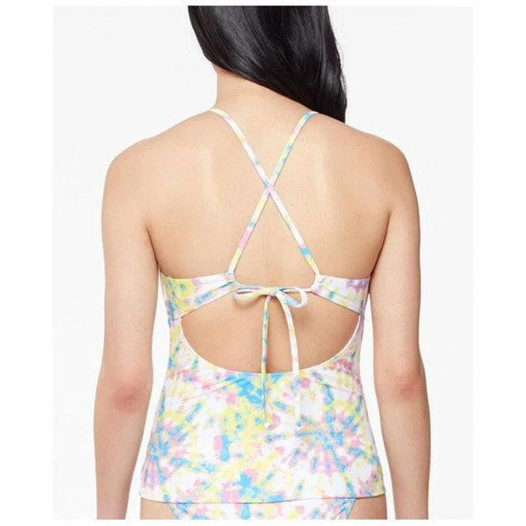 Jessica Simpson Tankini Swimsuit Set Tie Dye Size Large NEW - Picture 2 of 10